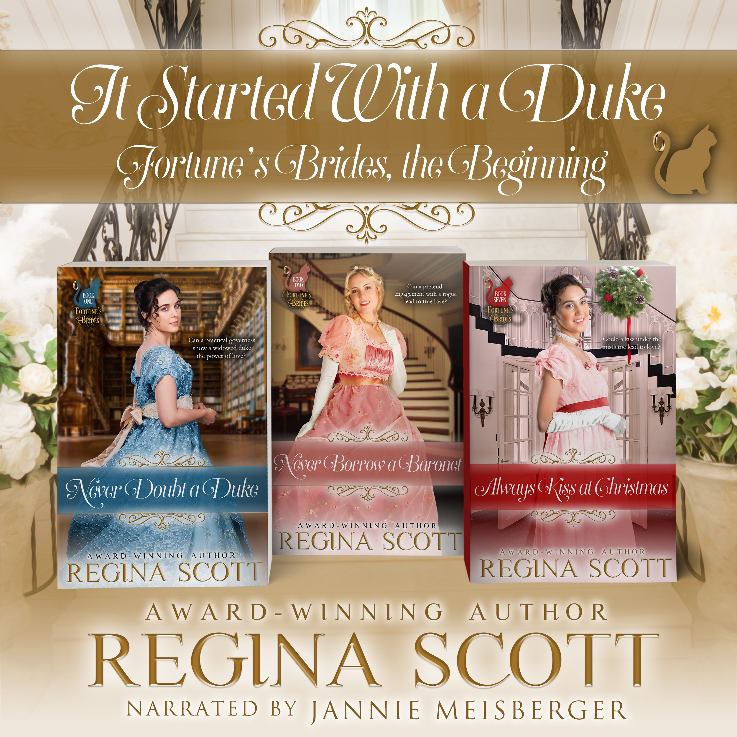 audio book for It Started With a Duke: Fortune's Brides, the Beginning, by Regina Scott