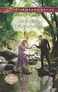 Frontier Engagement by Regina Scott, book 3 in the Frontier Bachelor series